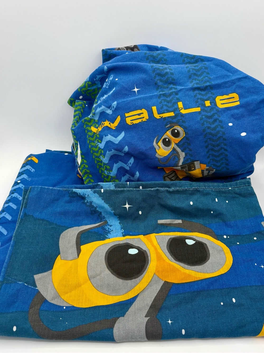 Disney Wall-E Robot Sheet Set 1 Flat 1 Fitted Sheet 1 pillowcase Twin Size